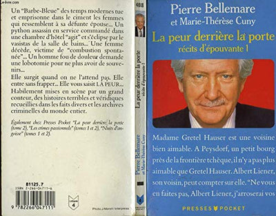 La Peur Derriere La Porte. Tome 1, Recits D'Epouvante