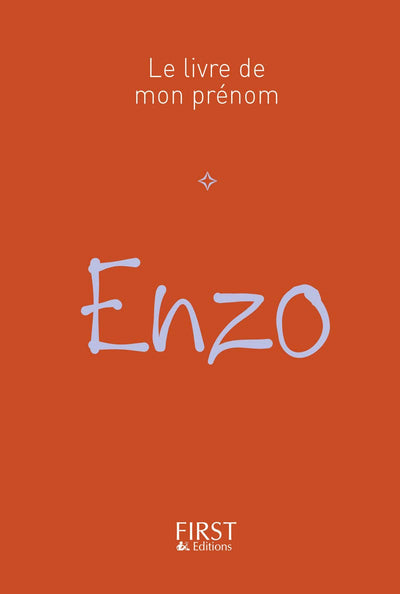 34 Le Livre de mon prénom - Enzo