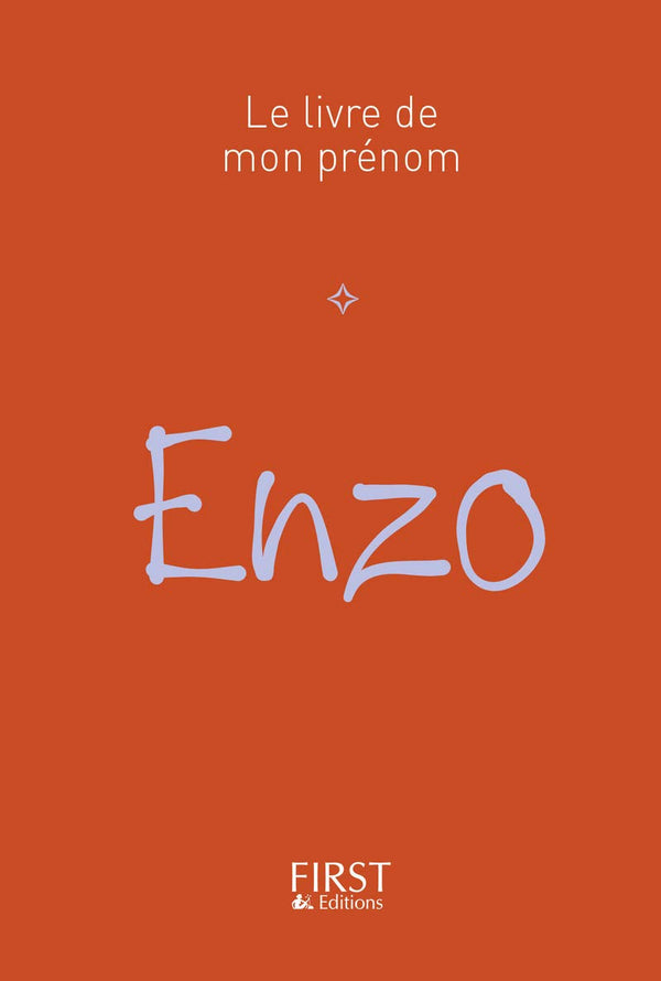 34 Le Livre de mon prénom - Enzo