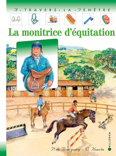 La monitrice d'équitation