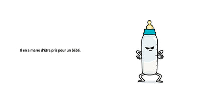 BIDULES CHOUETTES - JORDY LE BIBERON NE VEUT PLUS ETRE UN BEBE