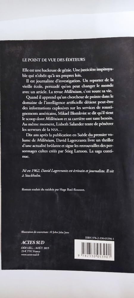 Millénium 4 : Ce qui ne me tue pas