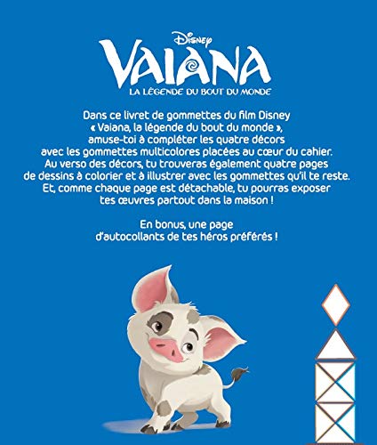 Disney Vaiana - Mon livret de gommettes