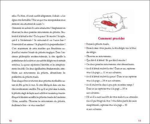 L'oracle du poisson rouge: Le poisson réagit dans votre main et révèle tout de votre avenir !