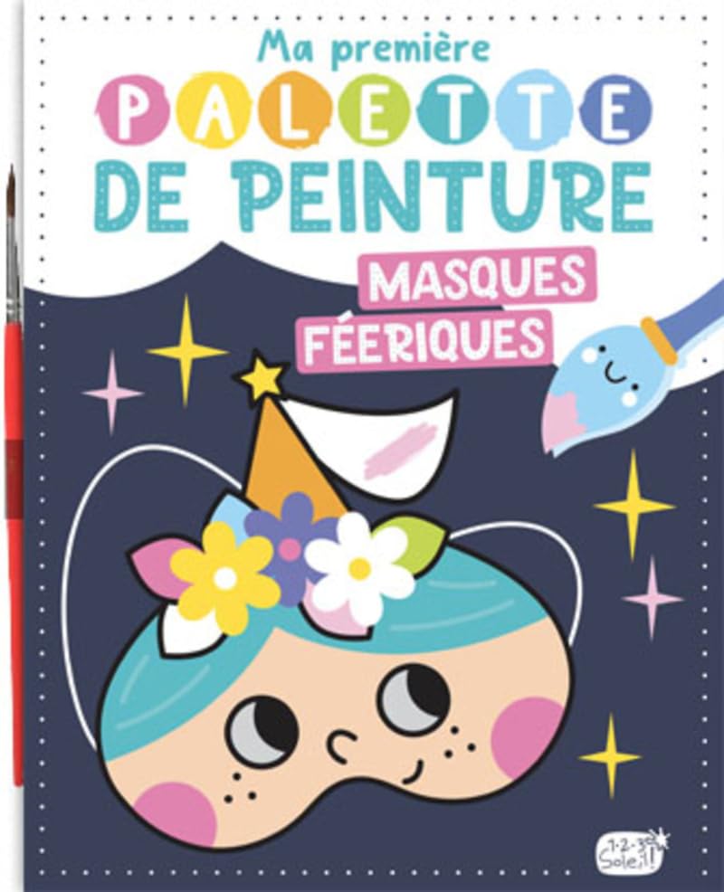 Ma première palette de peinture - masques féeriques