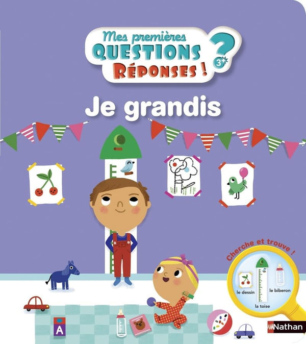 Je grandis - Mes premières Questions/Réponses - doc dès 3 ans