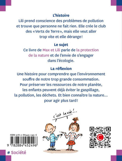 Lili veut protéger la nature