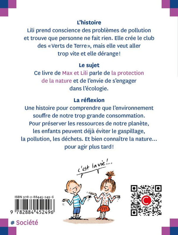 Lili veut protéger la nature