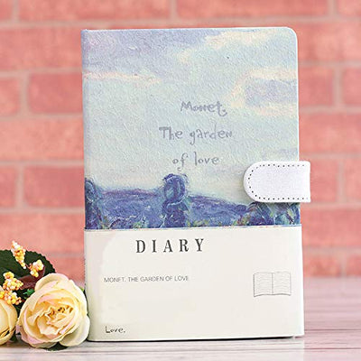 Claude Monet The Garden of Love Agenda journal/agenda Format A5 128 feuilles C- The Poppy Fields