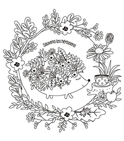 Ma planète est unique - 100 coloriages ecofriendly pour se détendre. Dessins pour adultes sur la nature. Art thérapie et messages positifs