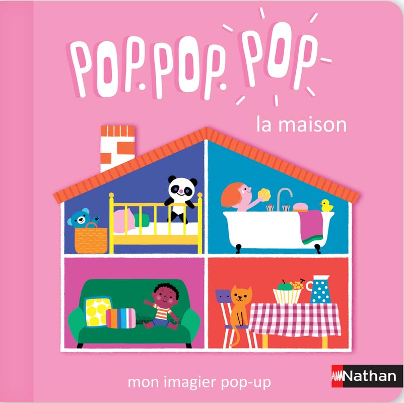 Pop.pop.pop - L'imagier pop-up de la maison - dès 1 an