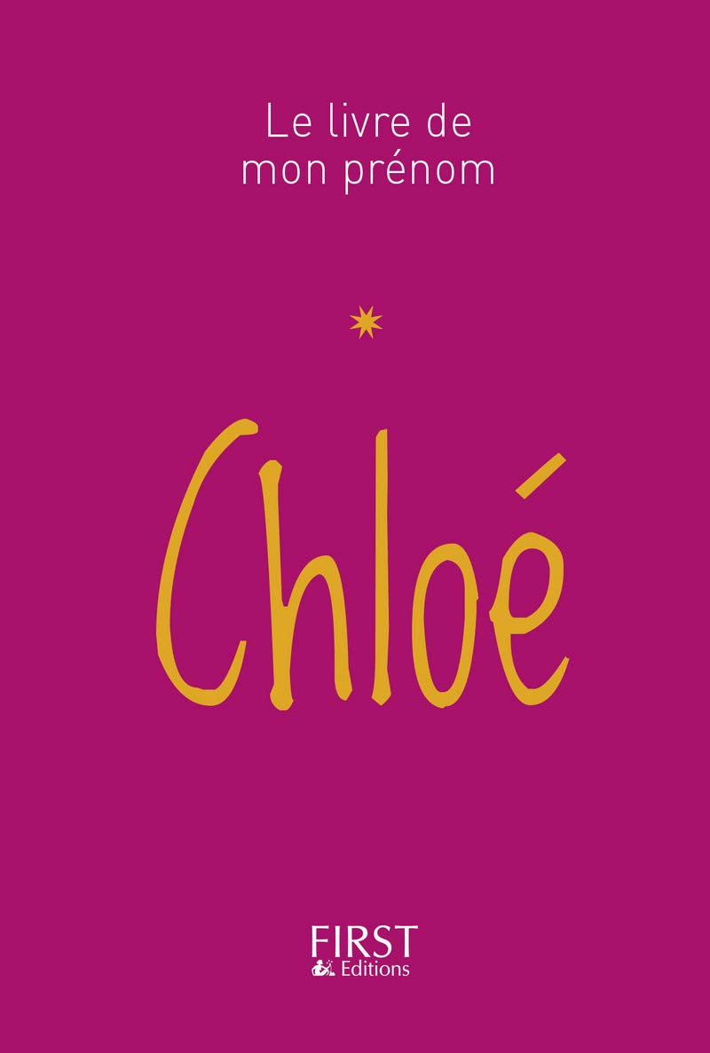 30 Le Livre de mon prénom - Chloé