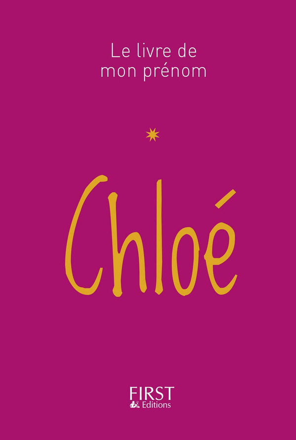 30 Le Livre de mon prénom - Chloé