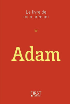 50 Le Livre de mon prénom - Adam