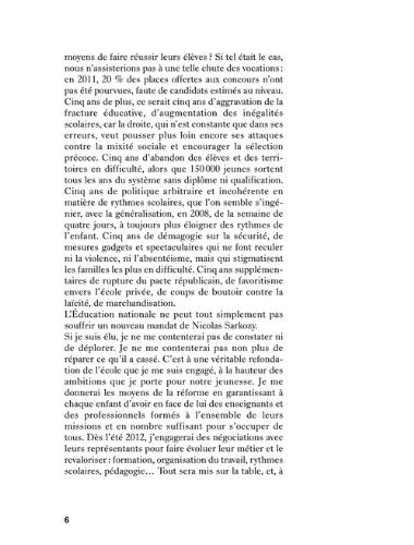 10 raisons de ne pas voter Sarkozy