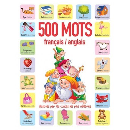 500 mots fançais anglais