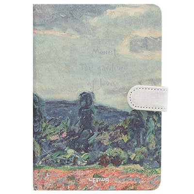 Claude Monet The Garden of Love Agenda journal/agenda Format A5 128 feuilles C- The Poppy Fields
