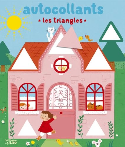 Autocollants Les formes -Les triangles - Dès 3 ans