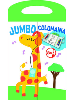 Colomania A4: Giraffe: Omslag giraf