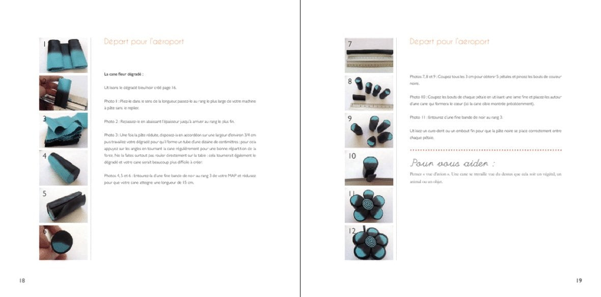 Bijoux et accessoires en pâte polymère