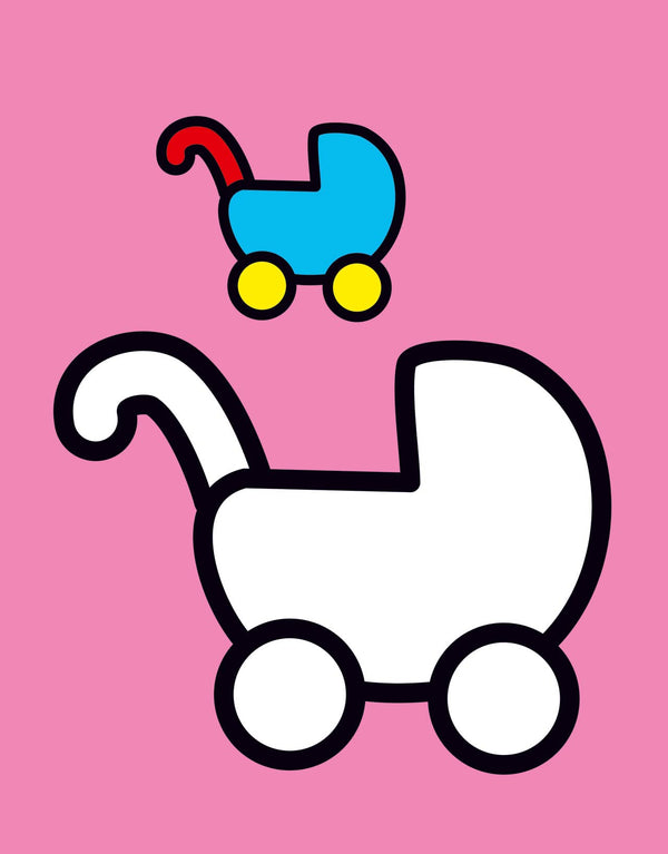 Coloriages brillants - La coccinelle - Dès 2 ans