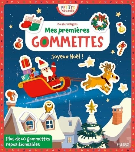 Mes premières gommettes Joyeux Noël !