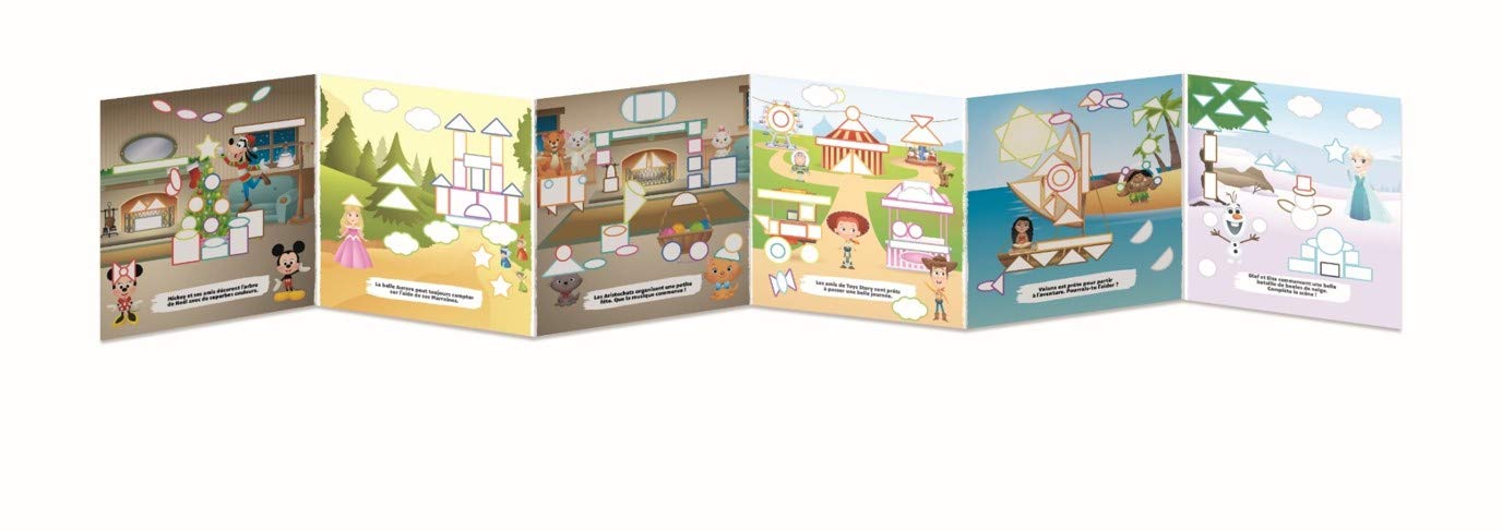 Disney Baby – Ma pochette découvertes – Les couleurs – Pochette d'activités avec des stickers – Dès 4 ans