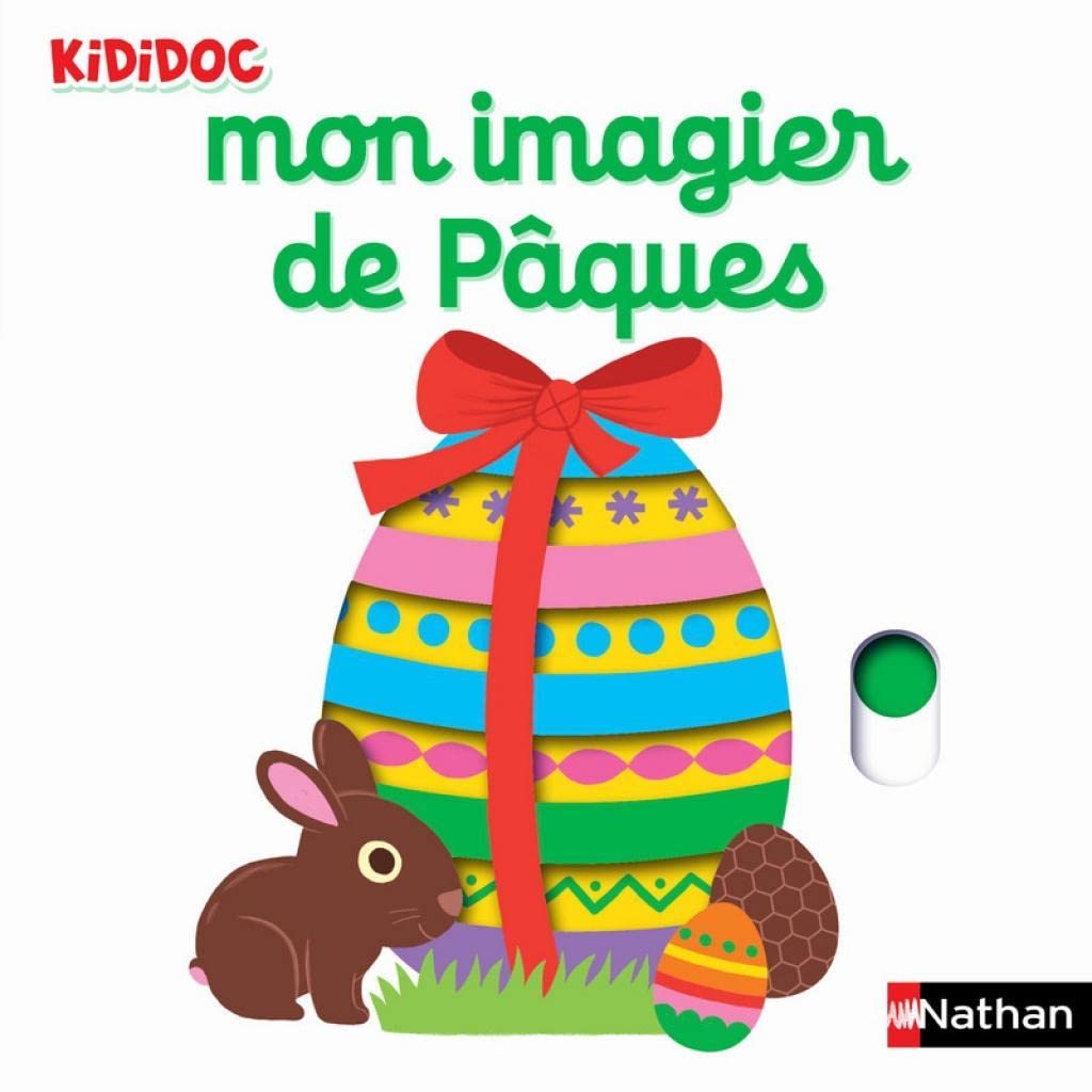 Mon imagier de Pâques - Livre animé Kididoc - Dès 1 an
