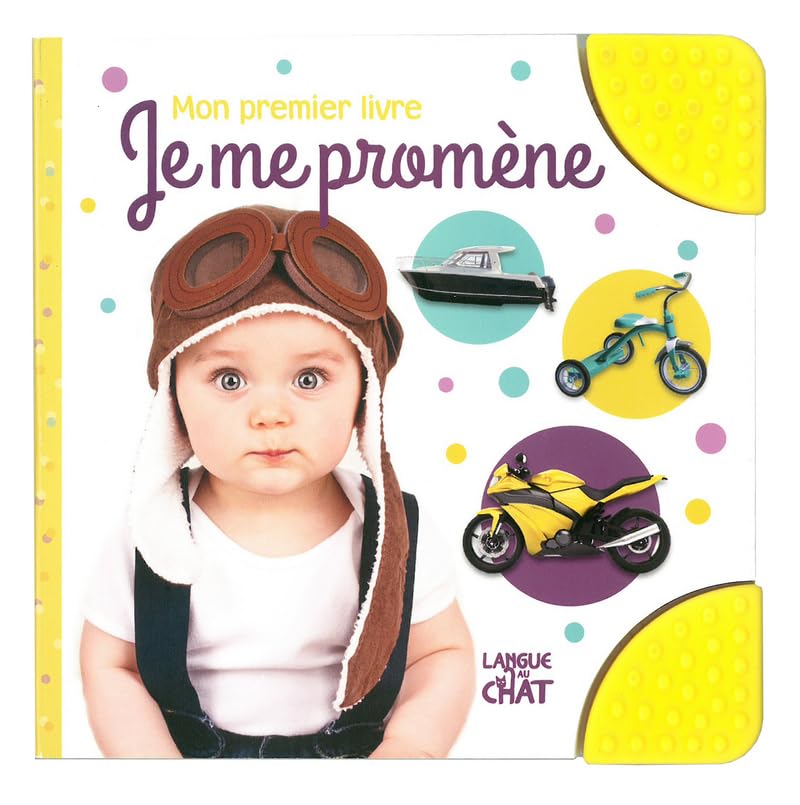 Mon premier livre - Je me promène - Imagier tout-carton avec coins en caoutchouc - Dès 6 mois