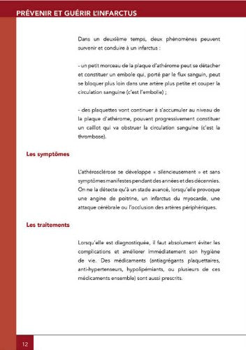 prevenir et guerir l'infarctus