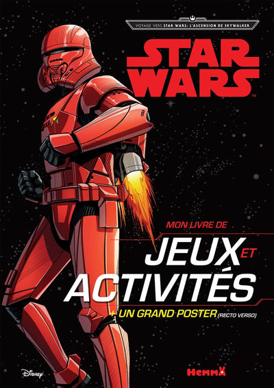 Disney Star Wars Voyage vers l'Ep IX - Mon livre de jeux et activités + un grand poster