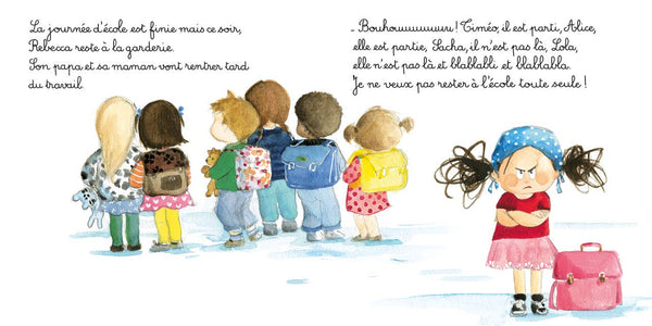 Rebecca Blabla à la garderie