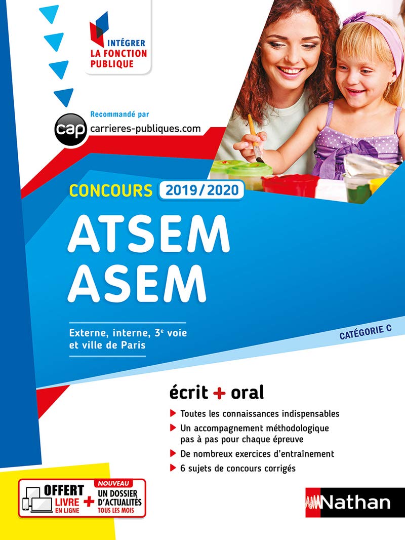 Concours ATSEM et ASEM - catégorie C - Intégrer la fonction publique (CONCOURS ADMINISTRATIFS t. 16)