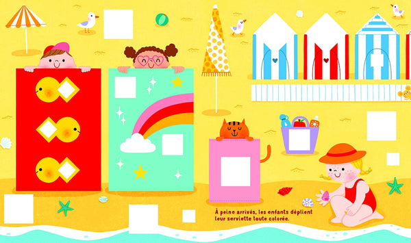 Autocollants Les formes - Les carrés - Dès 3 ans