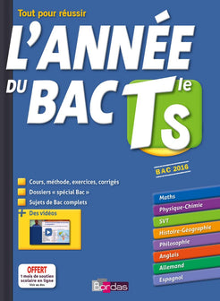 L'Année du Bac S - Terminale S - Toutes les matières