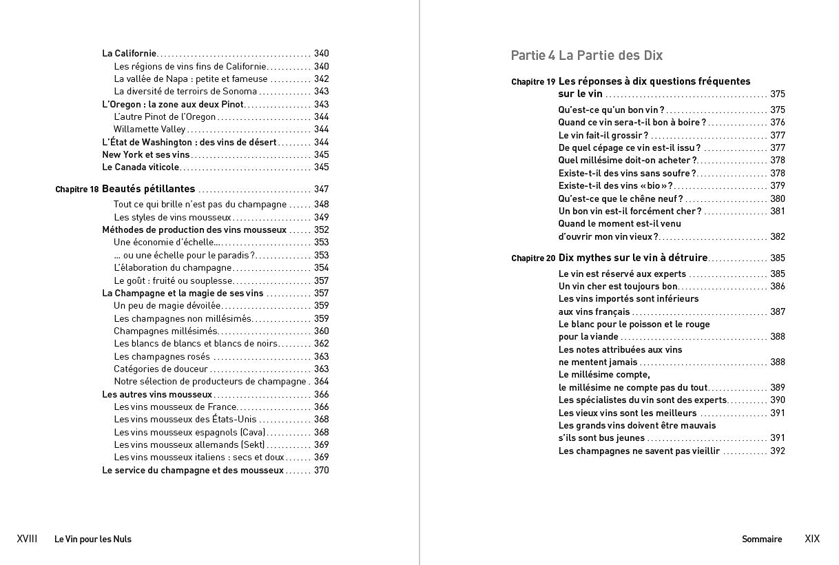 Le Vin Poche Pour les Nuls, 4e