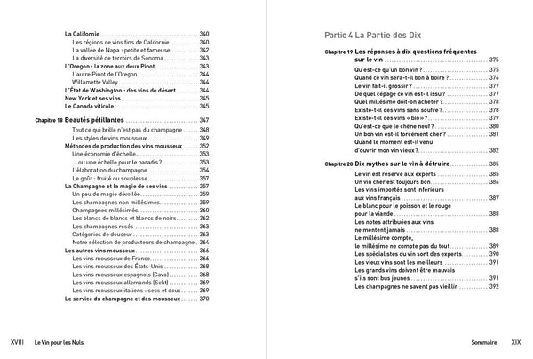 Le Vin Poche Pour les Nuls, 4e