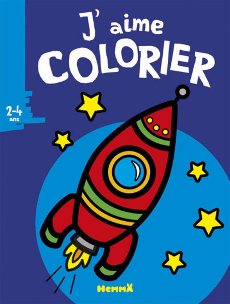 J'aime colorier (2-4 ans) (Fusée)