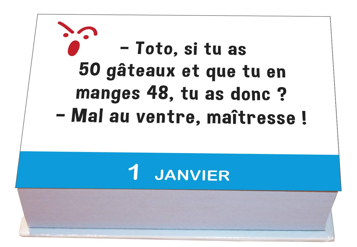Minimaniak - 365 blagues de Toto, mini calendrier