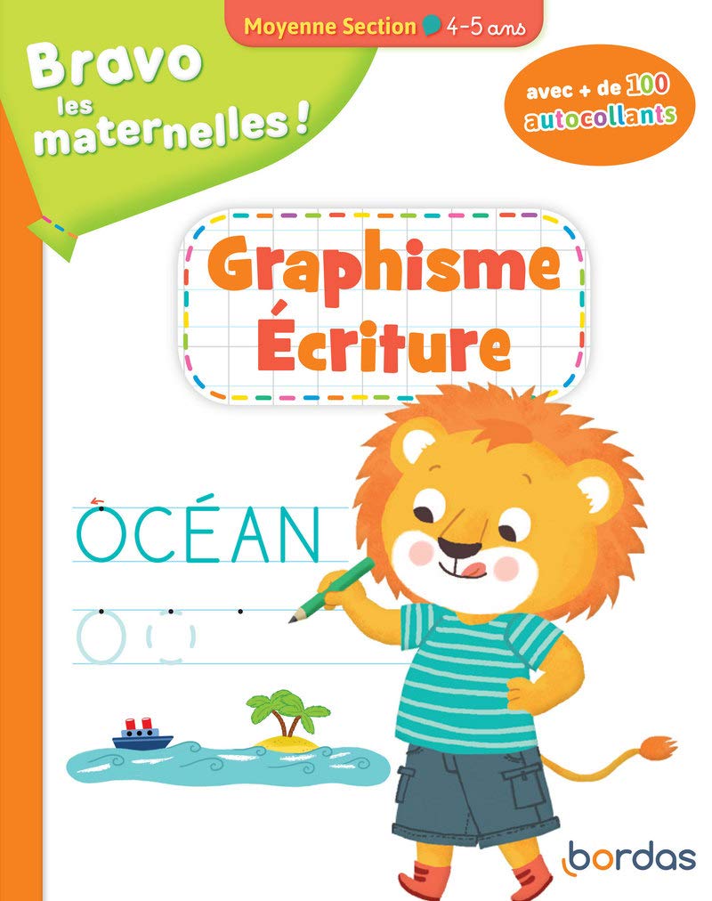 Bravo les maternelles - Graphisme/Ecriture, Moyenne section, dès 4 ans