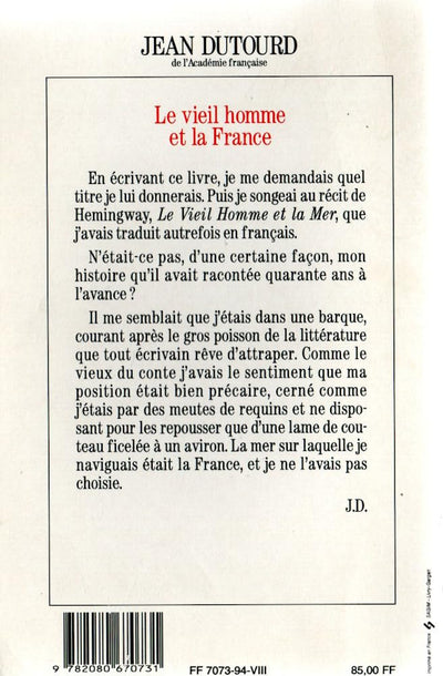 Le Vieil Homme et la France