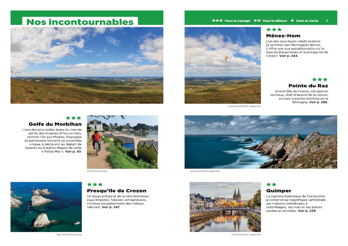 Guide Vert Bretagne Sud: Vannes Quimper Nantes