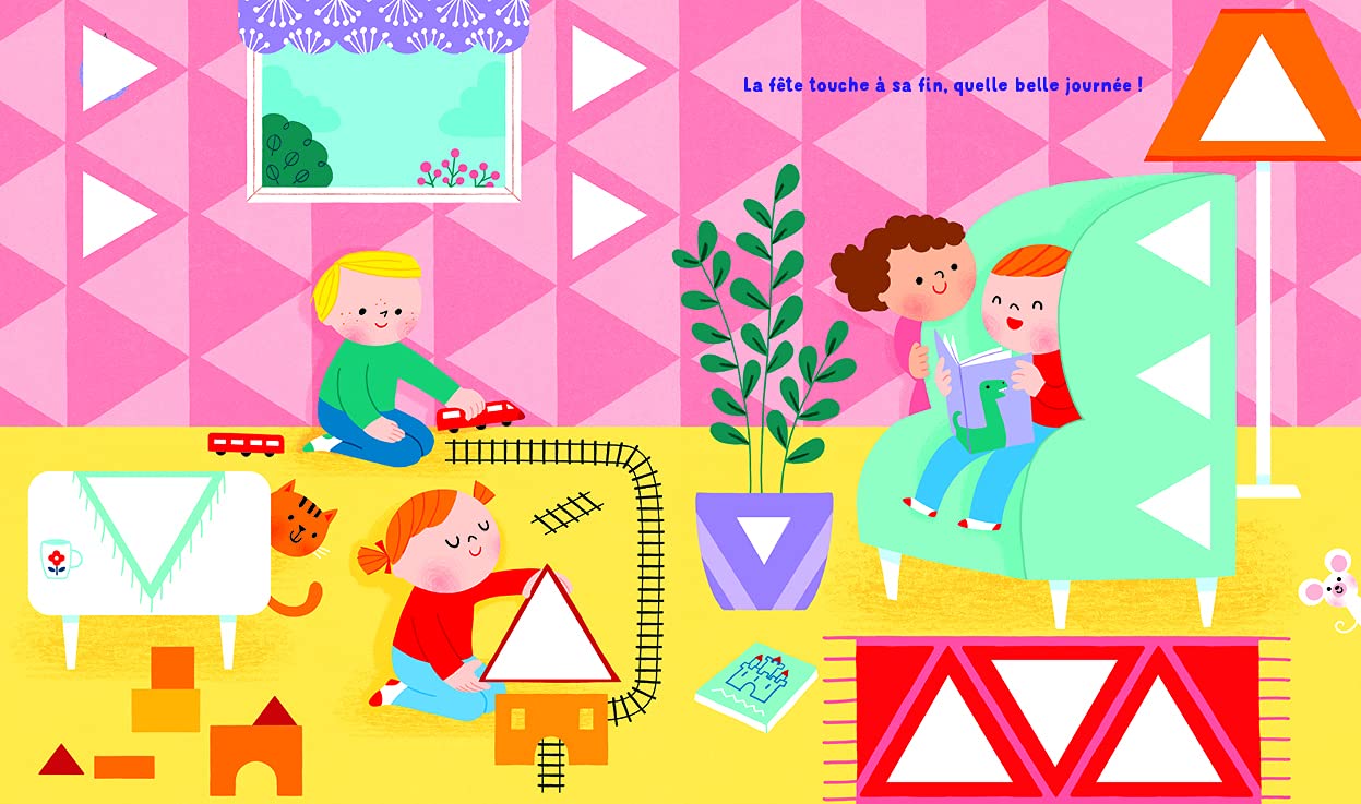 Autocollants Les formes -Les triangles - Dès 3 ans