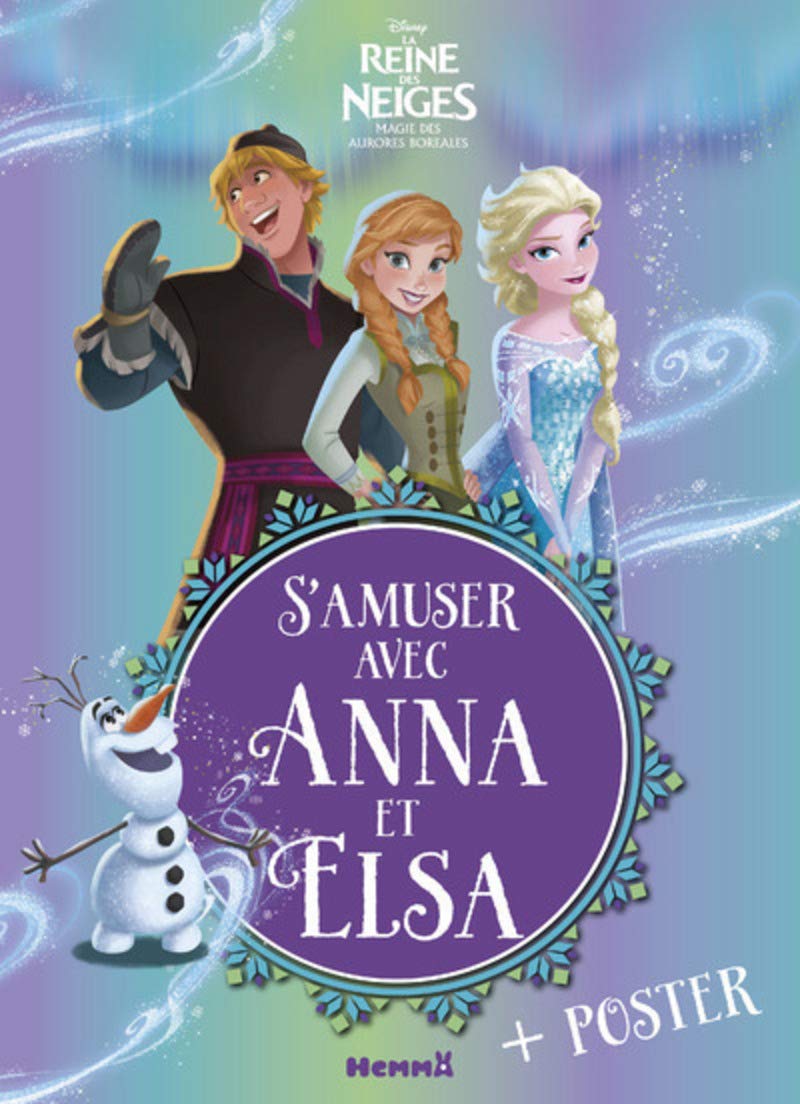 Disney La Reine des Neiges - Magie des Aurores Boréales - S'amuser avec Anna et Elsa