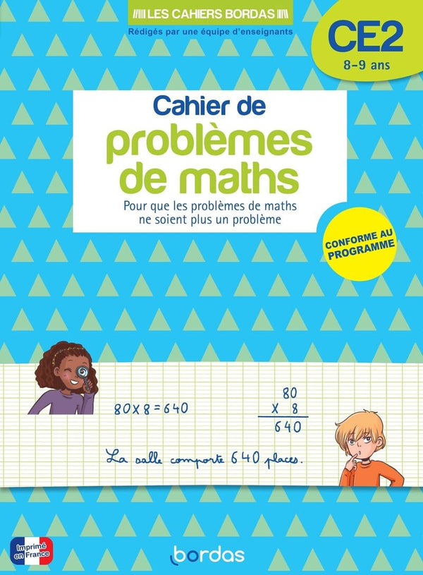 Cahier de problèmes de maths CE2