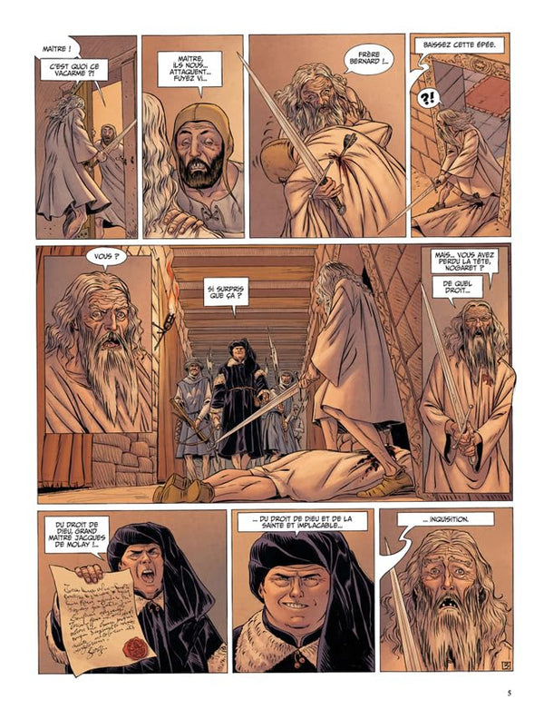 Le Dernier Templier - Saison 1 - Tome 2 - Le Chevalier de la crypte