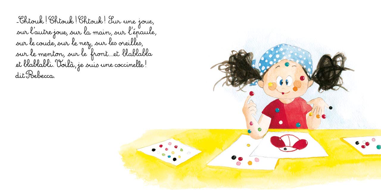 Rebecca Blabla à la garderie