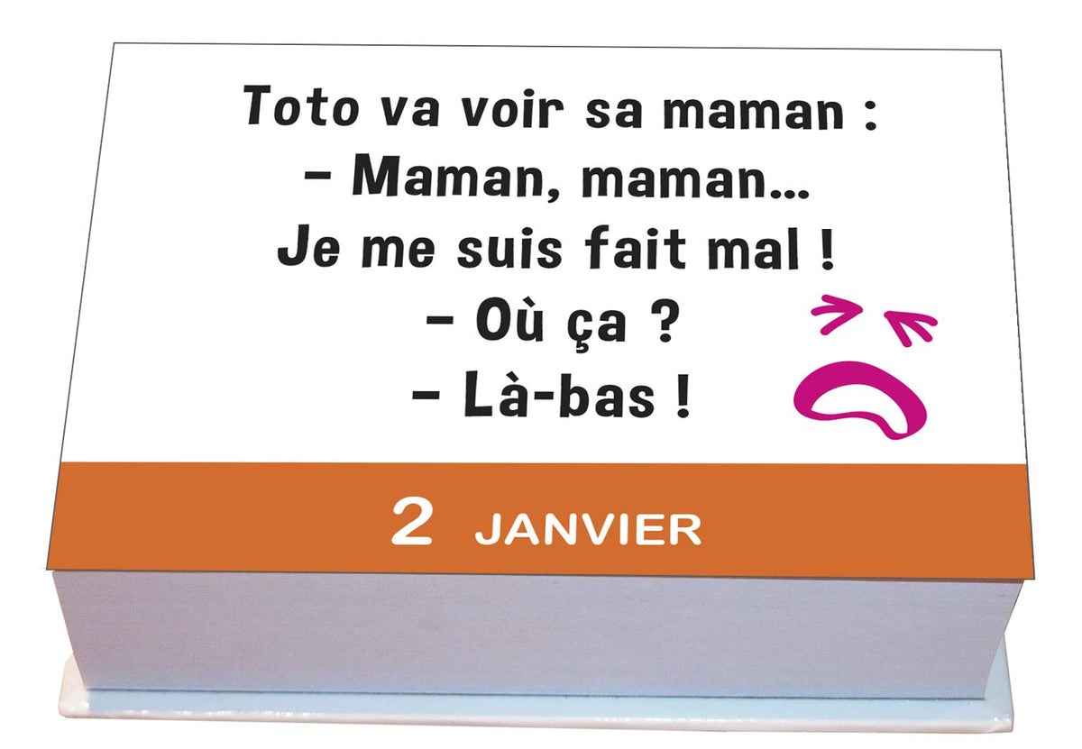 Minimaniak - 365 blagues de Toto, mini calendrier