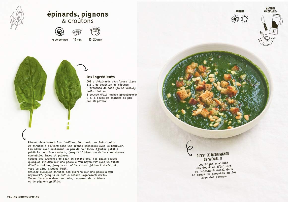 Soupes (presque) zéro déchet - 70 recettes pour tout valoriser