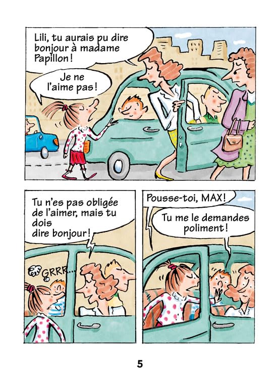 Lili est malpolie